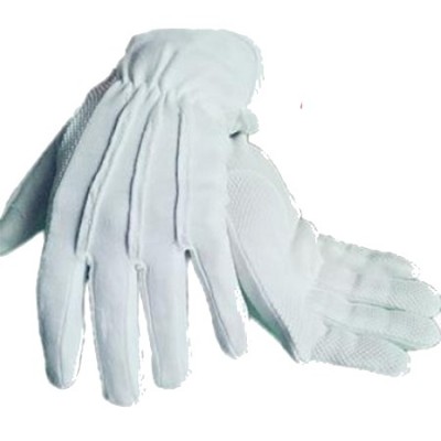Găng tay chấm hạt thời trang vải Cotton